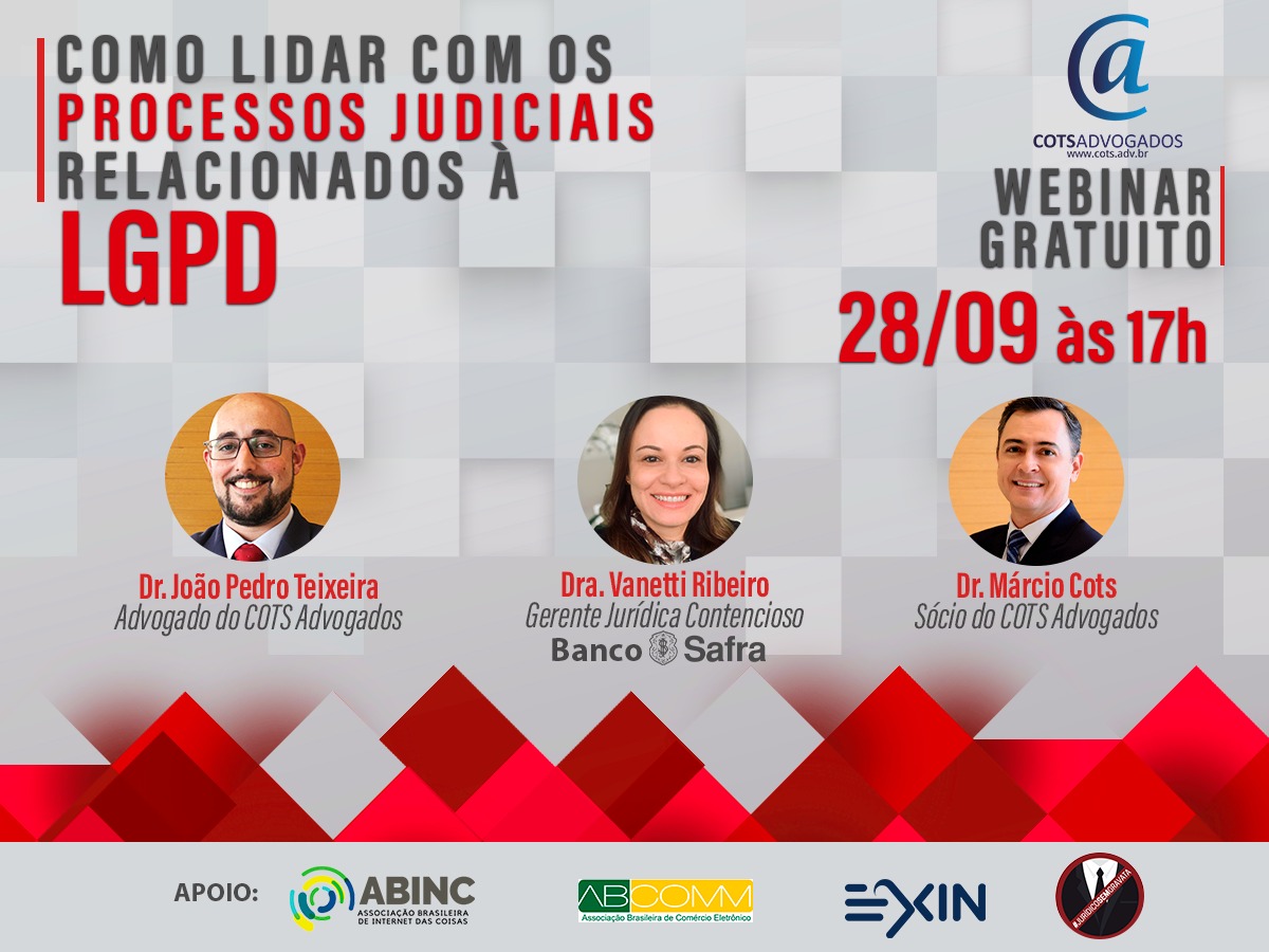 Webinar EXIN Cots setembro