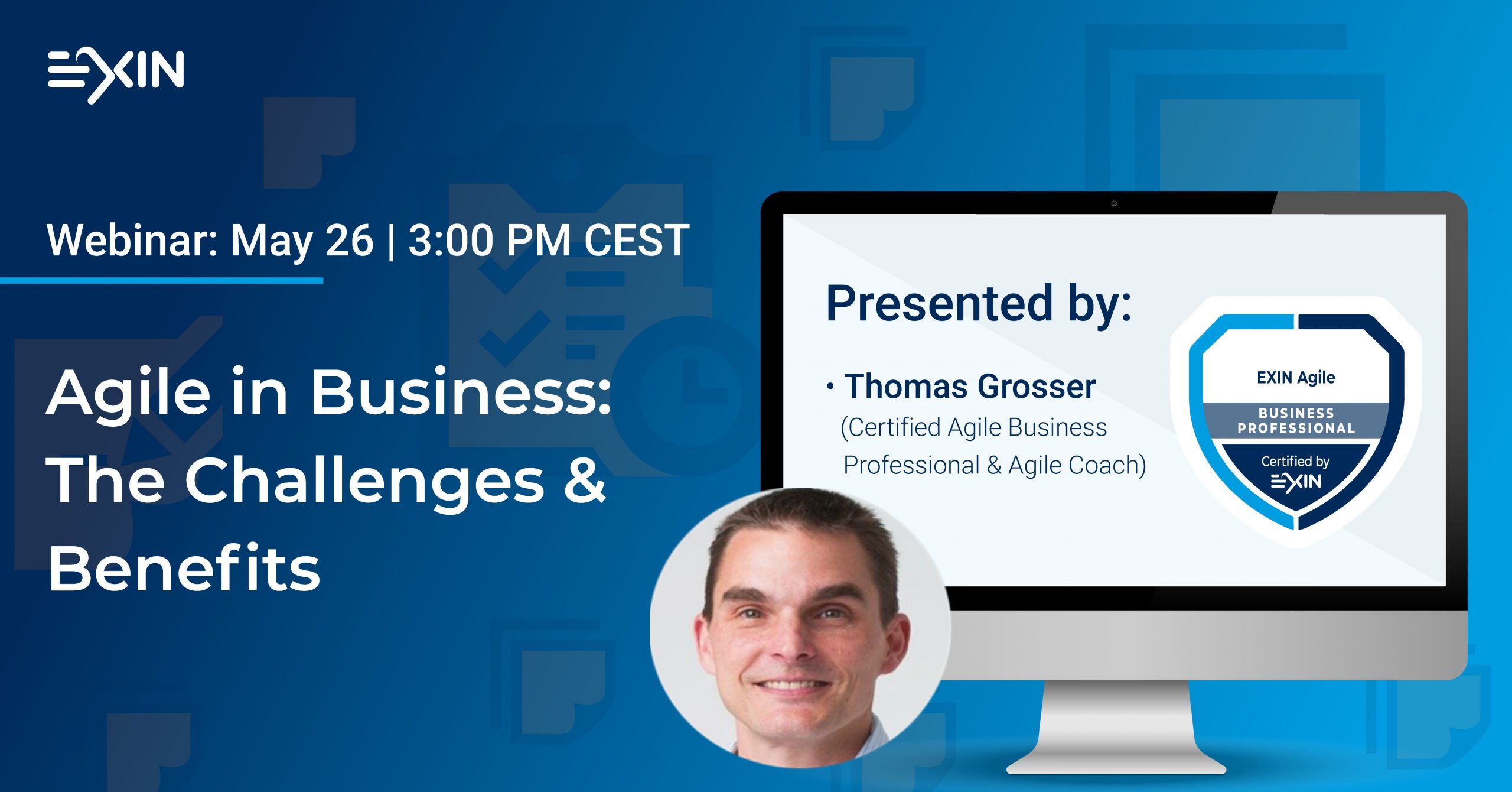 Agile business professional webinar EXIN