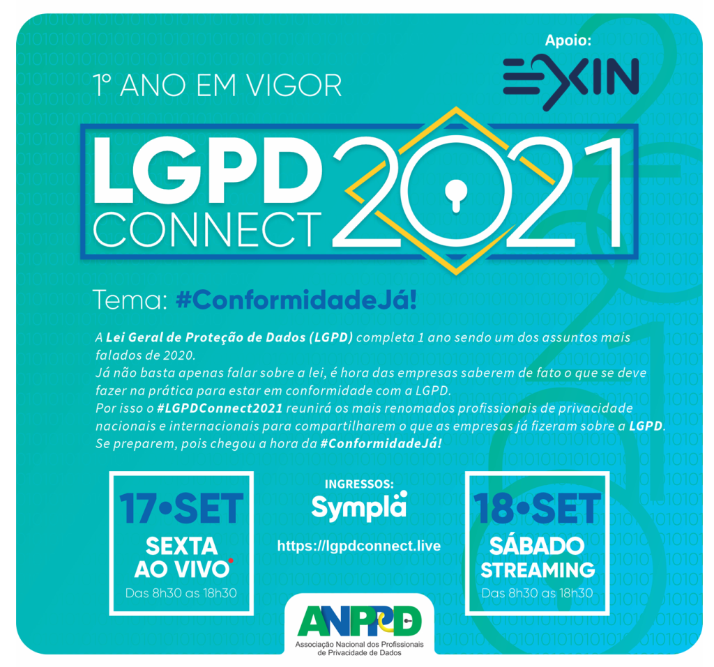 LGPDConnect2021-Apoio-EXIN Header