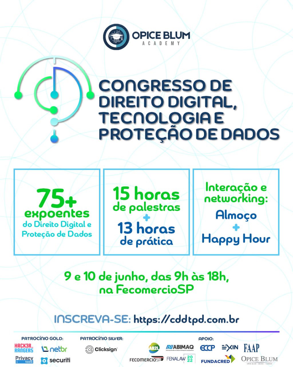 Congresso de Direito Digital, Tecnologia e Proteção de Dados