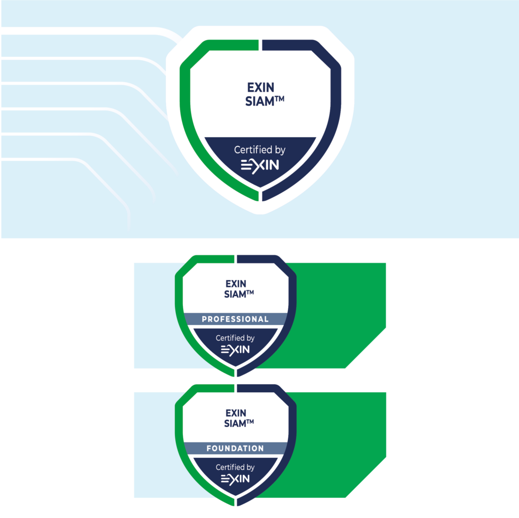 EXIN Service Integration and Management (SIAM) certification program visual