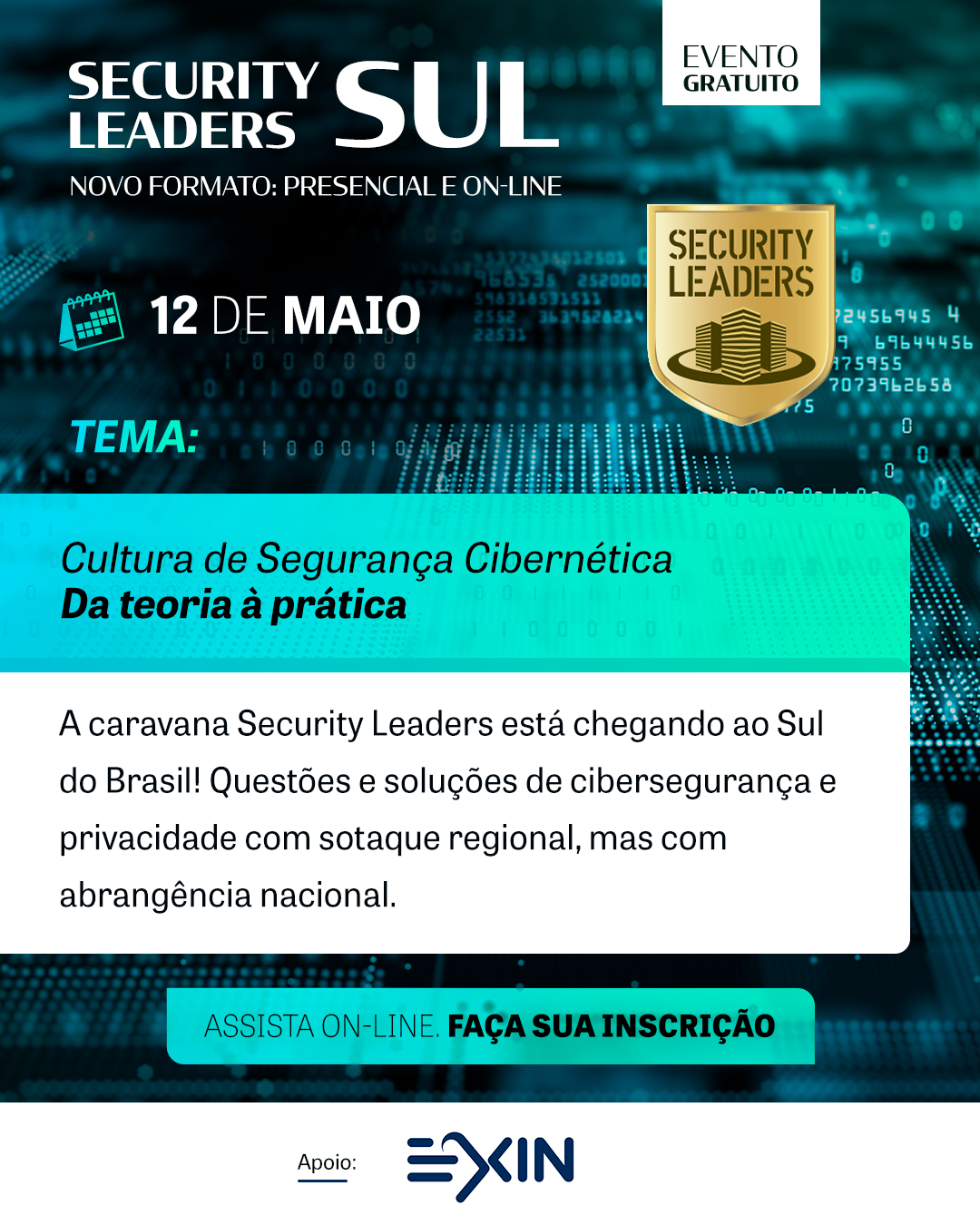 SECURITY LEADERS SUL –Cultura de Segurança Cibernética