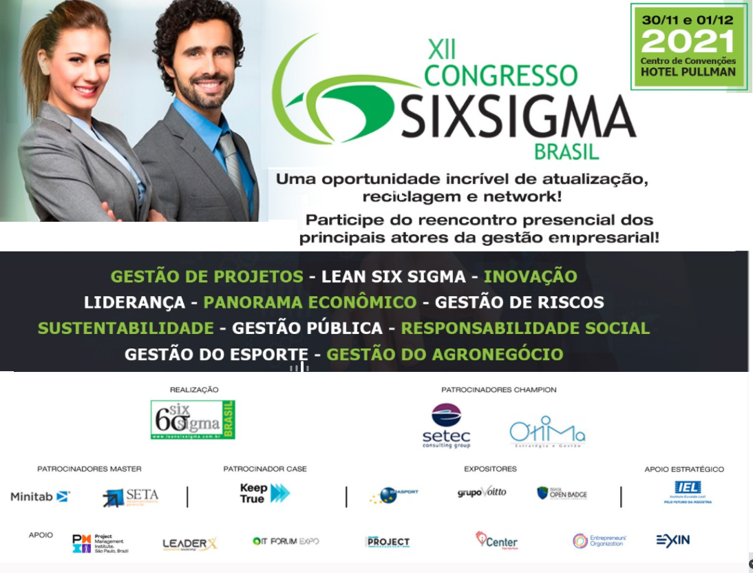 XII Congresso Internacional Six Sigma