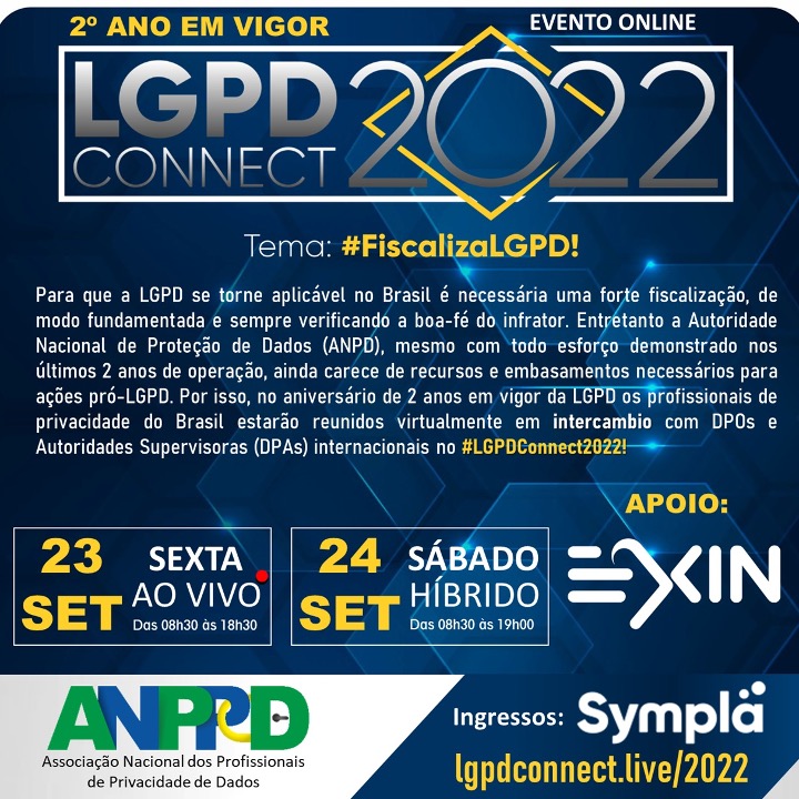 LGPDconnect2022 header image