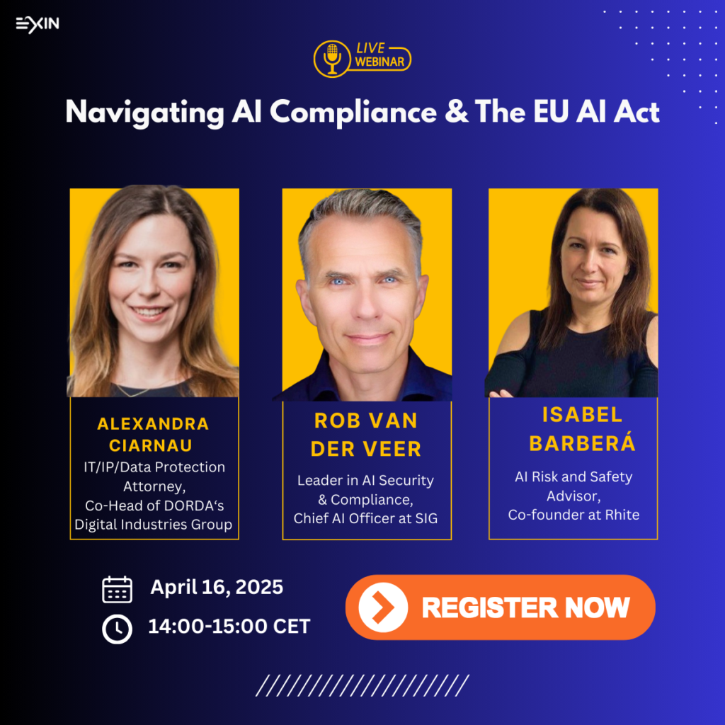 EU act webinar by exin